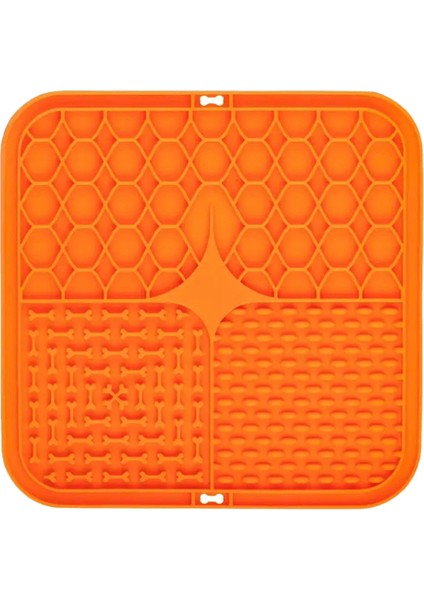 Köpekler Için Evcil Hayvan Yalama Silikon Mat Pet Yavaş Yemek Tabağı Köpek Banyo Distraksiyon Silikon Köpek Ener Gıda Eğitimi Köpek Besleyici Malzemeler Renk: 3 (Yurt Dışından)