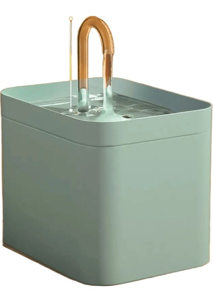 Ultra Şerif Kedi Su Çeşme Filtresi Akıllı Otomatik Evcil Köpek Su Dispenserburnout Önleme Pompası1.5l Geri Direktif Filtrinc Rolor: 10 Pcs Filtre Süngeri/boyut: USB Fiş (Yurt Dışından)