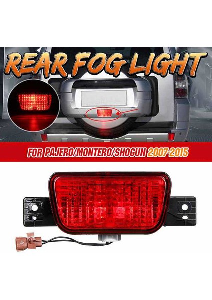 Mitsubishi Pajero Montero 2007-2015 Için Araba Arka Stepne Lambası Arka Tampon Lambası Sis Lambası 8337A068 (Yurt Dışından) modelleri