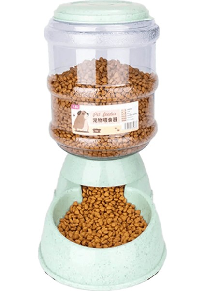 Büyük Kapasiteli Pet Besleyici Kaseler Küçük Köpek Mesih Kasesi Otomatik Su Dağıtıcı Kedi Kaseleri Evcil Hayvan Besleme Kaseleri Içecek Su Kasesi Renk: CW022-5 (Yurt Dışından)