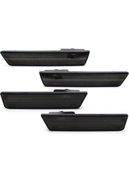 Dumanlı Lens Amber/kırmızı Ön Arka LED Yan Işaret Işık Kitleri Dodge Challenger 2008-2014 LED Dönüş Sinyali Işaretçisi (Yurt Dışından) fiyatları