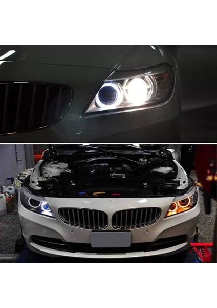 10W LED Melek Gözü Işaret Ampulü Sis Lambası Trim Işığı Mavi-Bmw E90 E91 3 Serisi 325I 328I 335I 2006-2008 (Yurt Dışından) modelleri