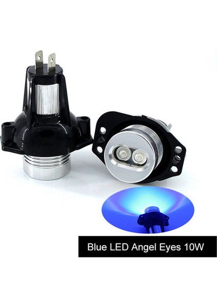 10W LED Melek Gözü Işaret Ampulü Sis Lambası Trim Işığı Mavi-Bmw E90 E91 3 Serisi 325I 328I 335I 2006-2008 (Yurt Dışından) indirimleri