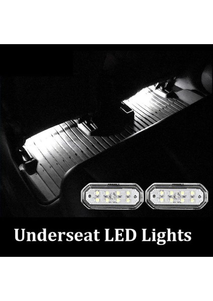 Tesla Model Y 2021-2023 Için LED Ayak Kuyusu Işıkları Aksesuarları Koltuk Altında Aydınlatma Led'leri Zemin Ayak Lambası (Yurt Dışından) modelleri