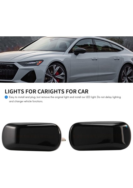 Araba LED Dinamik Yan Işaretleyici Sinyal Lamba Işığı Dönüş Lambası Honda Accord Civic Acura Cr-V Fit Jazz Odyssey Siyah (Yurt Dışından) indirimleri