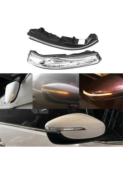 Sol Taraf Ayna Dönüş Sinyal Lambası 87614-A7000 Kia Forte Cerato K3 2012-2018 Araba Dikiz Aynası Gösterge Lambası (Yurt Dışından)