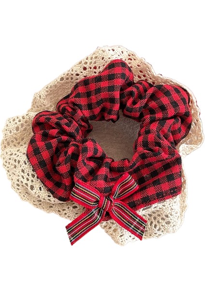 Küçük Taze Kumaş Kırma Çiçek Saç Halkası (Yurt Dışından)