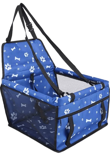 Köpek Araba Koltuğu Kapağı Katlanır Hamak Pet Taşıma Çantası Sepet Taşıma Kedi Kararlı Katlanabilir Seyahat Pet Köpek Araba Koltuğu (Yurt Dışından)