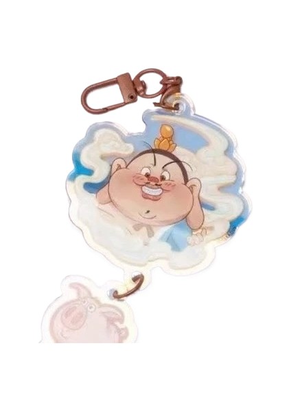 Nezha Karikatür Anahtarlık (Yurt Dışından)