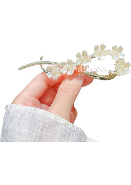 Bükülmüş Klips Başın Arkası Plaka Saç Tek Klips (Yurt Dışından)