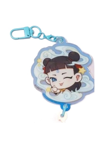 Nezha Karikatür Anahtarlık (Yurt Dışından)