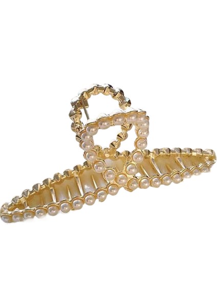 Rhinestone Saçak Plakası Köpekbalığı Klipsi Saç Aksesuarları (Yurt Dışından)