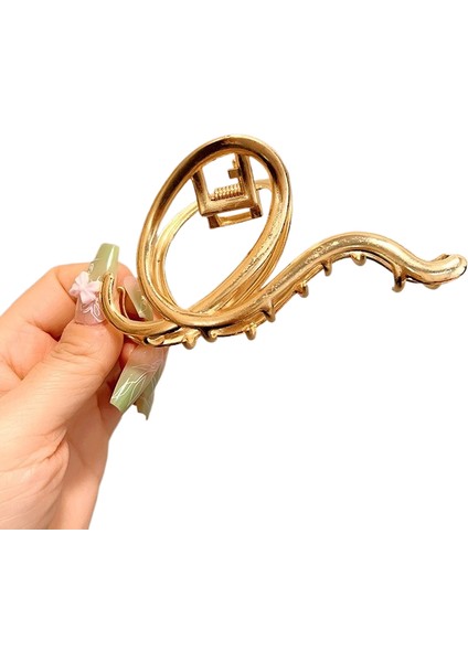 Rhinestone Saçak Plakası Köpekbalığı Klipsi Saç Aksesuarları (Yurt Dışından)