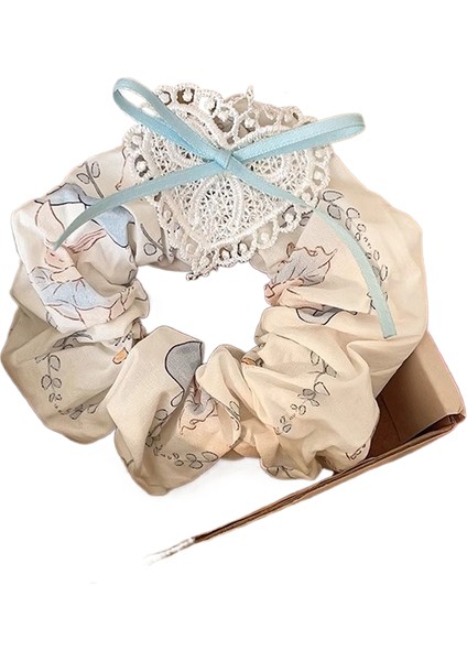 Küçük Taze Kumaş Kırma Çiçek Saç Halkası (Yurt Dışından)