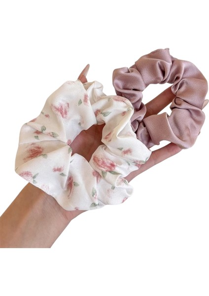 Küçük Taze Kumaş Kırma Çiçek Saç Halkası (Yurt Dışından)