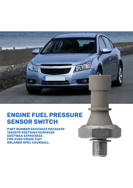 Motor Yakıt Yağı Basınç Sensörü Anahtarı 55233423 90336039 53940302A Chevrolet Aveo Cruze Fiat Orlando Opel Vauxhall Için (Yurt Dışından) fırsatları