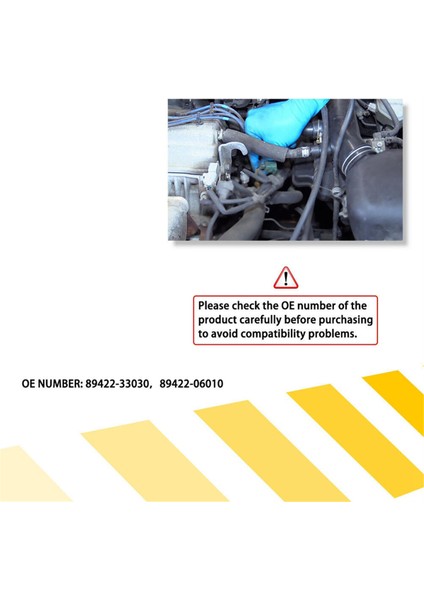 89422-33030 Yeni Motor Soğutma Suyu Silindir Kafası Sıcaklık Sensörü Toyota Lexus Scion Pontiac Için (Yurt Dışından) fiyatları