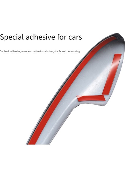 Adet Dış Kapı Kolu Ayar Kapağı Çıkartmalar Mercedes-Benz C/e/glc/glb/a/b/gle/gls/cla/gla-Sınıfı Krom (Yurt Dışından) fiyatları