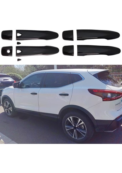 Nissan Murano 2015-2023 Rogue 2014-2019 Maxima 2016-2023 Dış Kapı Kolu Trim Aksesuarları (Parlak Siyah) (Yurt Dışından) fiyatları