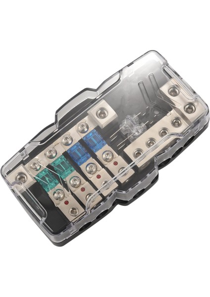 Çok Fonksiyonlu LED Araç Ses Stereo Anl Sigorta Tutucu Dağıtımı 0/4ga 4 Yollu Sigorta Kutusu Blok 30A 60A 80AMP (Yurt Dışından)