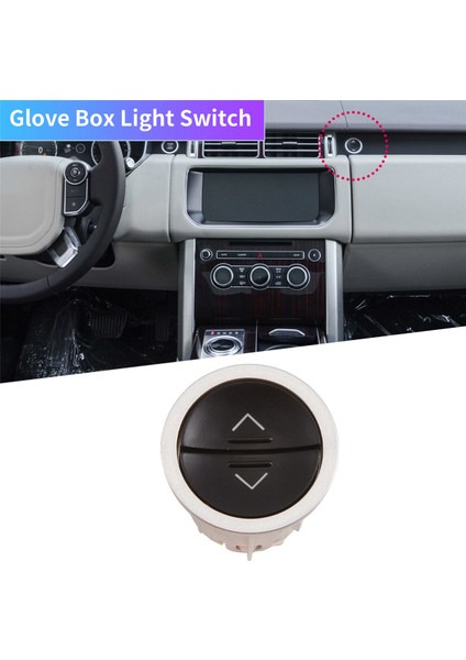 LR071936 Land Rover Range Rover 2013-2022 Için Araba Eldiven Kutusu Işık Anahtarı Üst Alt (Yurt Dışından)