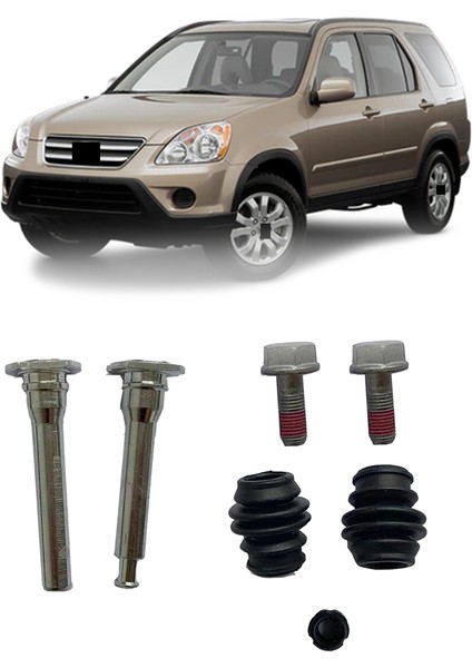 Honda Crv Cr-V Mk2 2002-2006 BCF1393C Için Ön Fren Kaliper Kaydırıcı Pimi Kılavuz Kiti (Yurt Dışından)