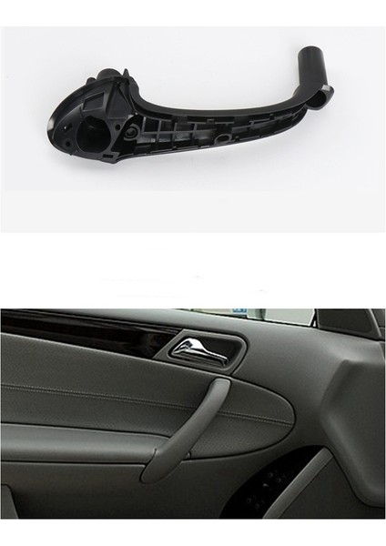 Mercedes Benz C-Class W203 Iç Kapı Çekme Kolu Kapağı Iç Aksesuarlar Kollar Ön Arka Siyah Ön Sağ (Yurt Dışından) modelleri