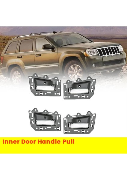 Adet/takım Iç Kapı Kolu Çekmecesi Jeep Grand Cherokee 2005-2011 1JV471J3AA 1JV461J3AA 5HR411J3AK 5HR421J3A Lhd (Yurt Dışından) modelleri