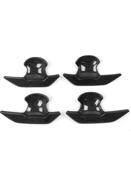 Toyota Avanza Premio Veloz Cross 2022+ Araba Kapı Kolu Kase Kapağı Trim Çerçeve Kapı Kolu Dekoratif Çıkartmalar Karbon (Yurt Dışından)