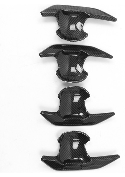 Toyota Avanza Premio Veloz Cross 2022+ Araba Kapı Kolu Kase Kapağı Trim Çerçeve Kapı Kolu Dekoratif Çıkartmalar Karbon (Yurt Dışından) modelleri