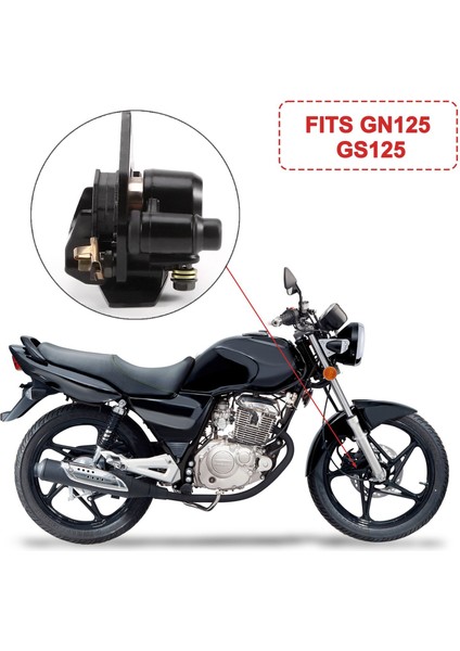 Motosiklet Ön Fren Kaliper Fren Balatası Suzuki GN125 GS125 (Yurt Dışından)