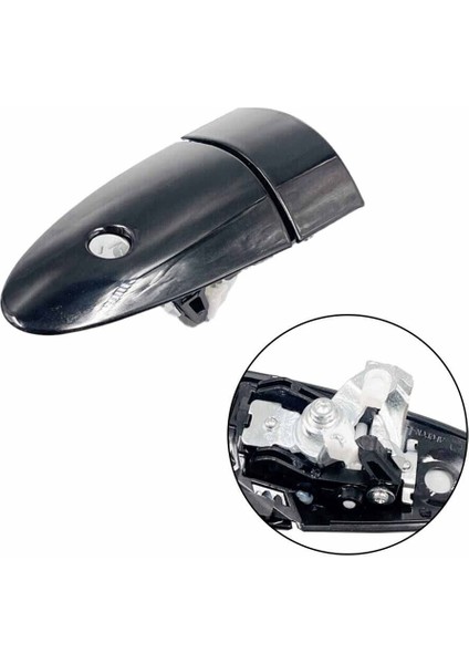 Ön Sürücü Sol Dış Kapı Kolu Düzeneği Siyah Honda Crz Cr-Z 2011-2015 Için Anahtar Deliği Tipi 72181-SZT-003ZA (Yurt Dışından)