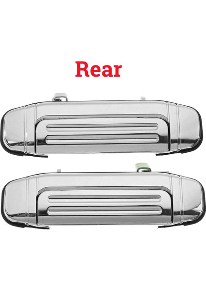 Ön Sağ Yan Araba Dış Dış Kapı Kolları Krom MR156876 Mitsubishi Montero Pajero Için V31 V32 V33 V46 1997-2000 (Yurt Dışından)