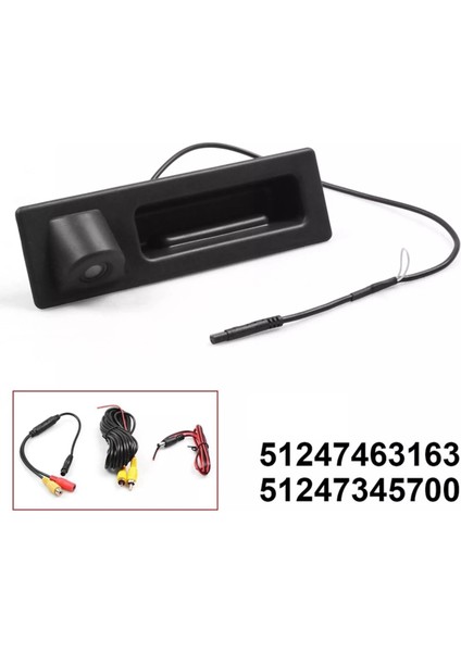 51247463163 Araba Bagaj Kolu Kamerası Arka Görünüm Hd Kamera F22 F87 F23 1 3 5 Serisi X1 X3 X4 X5 X6 F2551247345700 (Yurt Dışından) modelleri
