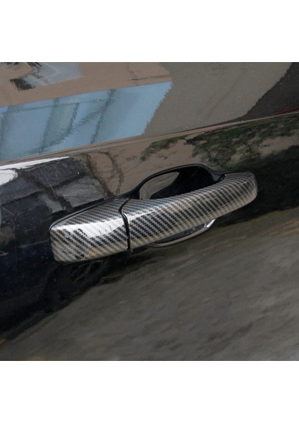 Dodge Durango 2011-2021 Için Araba Dış Kapı Kolu Kapak Trim Aksesuarları Kapı Kolu Koruyucu, Abs Karbon Fiber (Yurt Dışından)