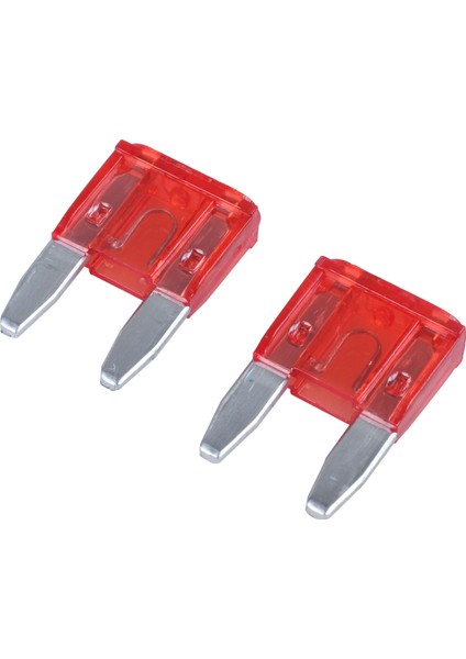 60PCS 10A 10A Otomatik Mini Blade Sigortalar Araba Için Kırmızı (Yurt Dışından)