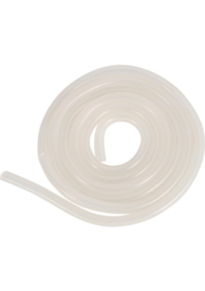 100 cm Rc Araba Yakıt Benzin Hortumu Silikon Hortum 1/10 1/18 Kamyon Parça Aksesuarları Beyaz (Yurt Dışından)