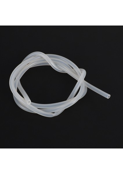 100 cm Rc Araba Yakıt Benzin Hortumu Silikon Hortum 1/10 1/18 Kamyon Parça Aksesuarları Beyaz (Yurt Dışından)