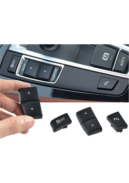 Araba Spor Modu Anahtar Düğmesi 61319267890 Bmw 5 6 Serisi X3 X4 F10 F18 Orta Konsol Anahtar Düğmesi No.3 Düğme Lhd (Yurt Dışından)