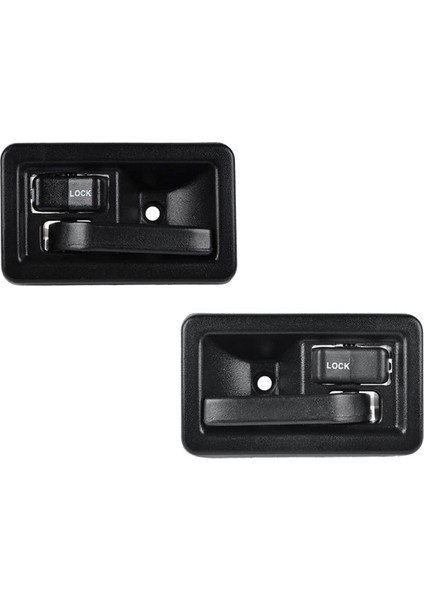 1 Çift Araba Iç Kapı Kolu 55176476AB, 55176477AB Jeep Wrangler Yj Tj 1984-2004 Iç Kapı Çekme Kolu Kapağı (Yurt Dışından)