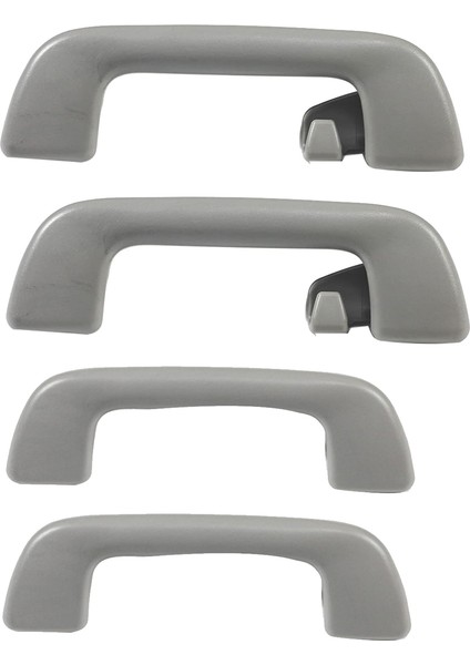 4 Adet Araba Iç Tavan Kol Dayanağı Tavan Çekme Kolu Kapı Emniyet Kolu Kancalı 74610-52020 Toyota Corolla Koyu Gri (Yurt Dışından)