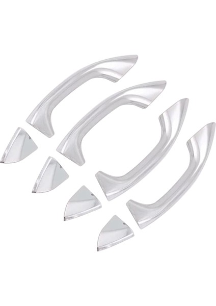 Araba Dış Kapı Kulp Kılıfı Trim Abs Etiket Dekorasyon Aksesuarları Audi A6 2019 2020 2021 B (Yurt Dışından)