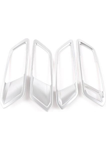 Bmw 3 Serisi G20 G28 2019-2021 Için 4 Adet Iç Kapı Kolu Trim Sticker Iç Kapı Kolu Bilek Krom Kaplama (Yurt Dışından)