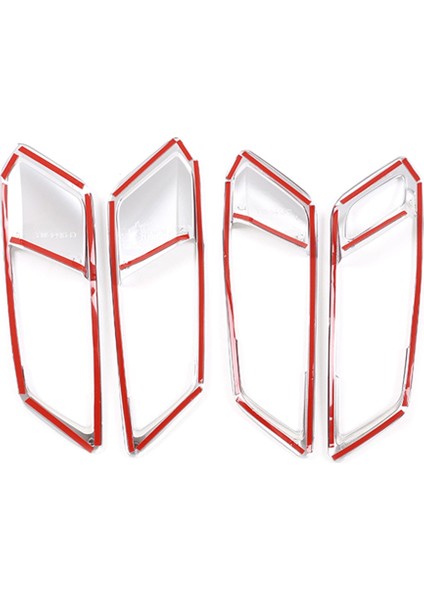 Bmw 3 Serisi G20 G28 2019-2021 Için 4 Adet Iç Kapı Kolu Trim Sticker Iç Kapı Kolu Bilek Krom Kaplama (Yurt Dışından) fiyatları