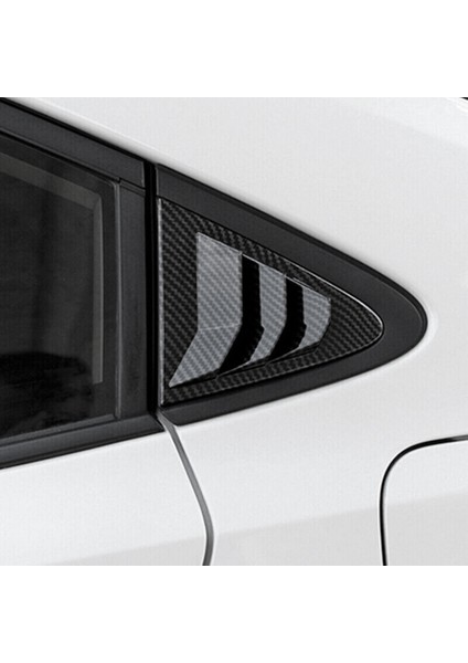 Karbon Fiber Renk Arka Yan Havalandırma Çeyrek Pencere Panjur Panjur Kapağı Toyota Corolla 2020-2023 Için (Yurt Dışından) fırsatları
