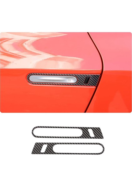 Araba Kapı Kolu Kapağı Trim Sticker Koruyucu Karbon Fiber Nissan Gtr R35 2008-2016 Aksesuarları (Yurt Dışından) fiyatları