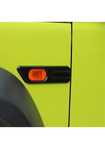 Araba Yan Çamurluk Dönüş Sinyal Lambası Dekorasyon Kapağı Suzuki Jimny JB64 JB74 2019-2024 Dış Aksesuarlar (Yurt Dışından)