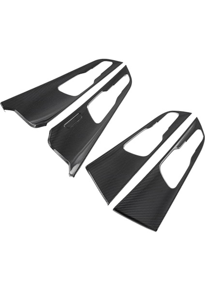 Karbon Fiber Araba Iç Kapı Kolu Kapağı Tutma Kabı Sticker Trim Kia Sportage Nq5 2022 (Yurt Dışından)