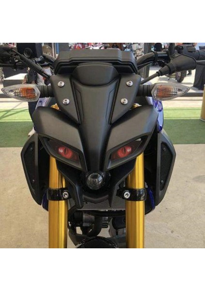 Motosiklet Far Koruma Etiketi Fairing Far Etiket Koruma Etiket Yamaha Mt-09 2017 03 Modeli (Yurt Dışından)