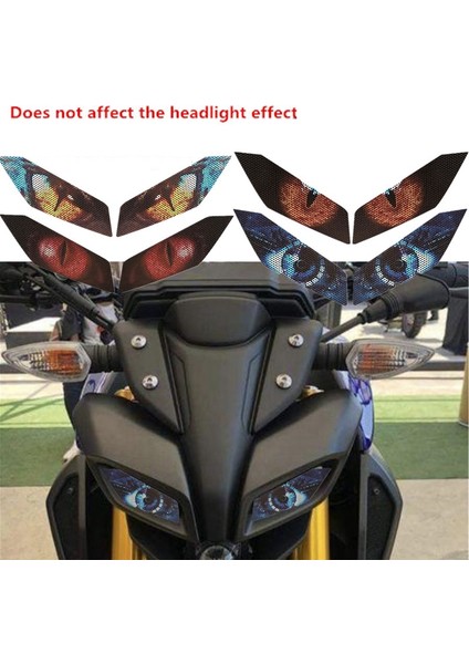 Motosiklet Far Koruma Etiketi Fairing Far Etiket Koruma Etiket Yamaha Mt-09 2017 03 Modeli (Yurt Dışından)